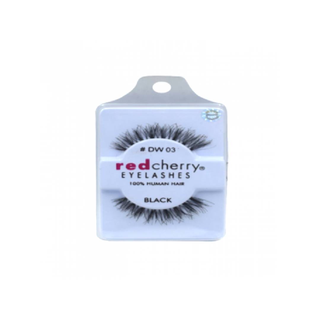 رموش صناعية حمراء كرزية #DW03