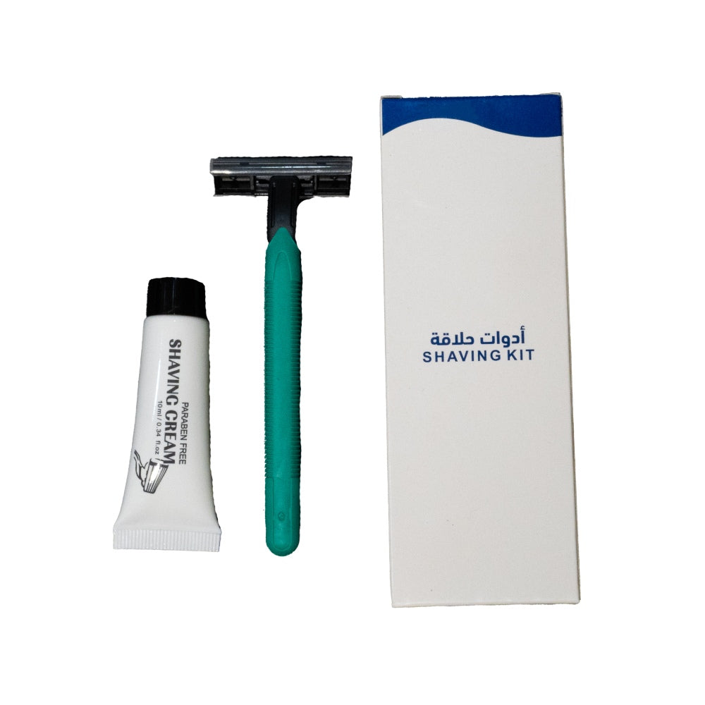 AlMontaj AlRaqi Hotel Shaving Kit Mousse + Paste