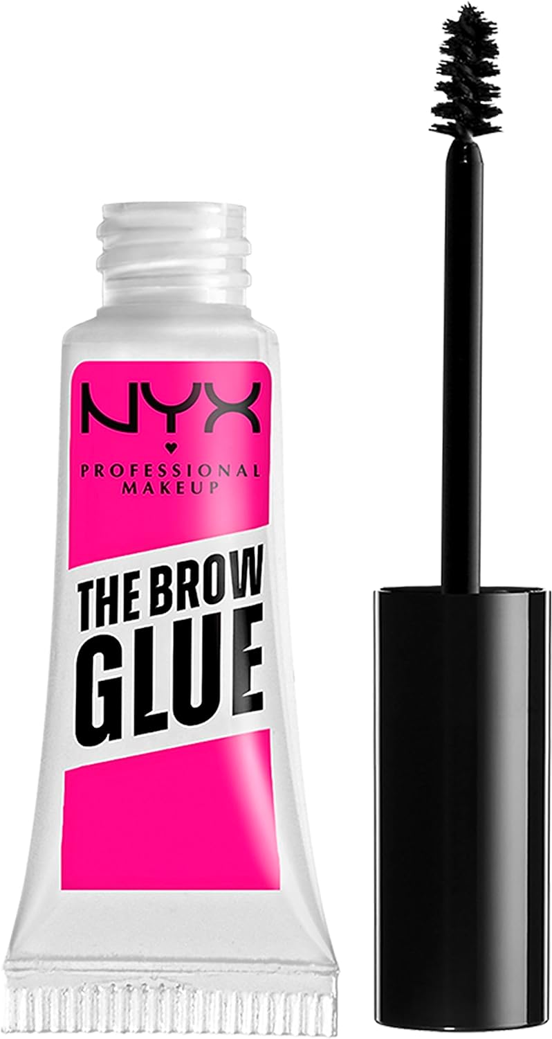 NYX The Brow Glue Instant Brow Styler - 16H Extreme Hold Transparent Gel