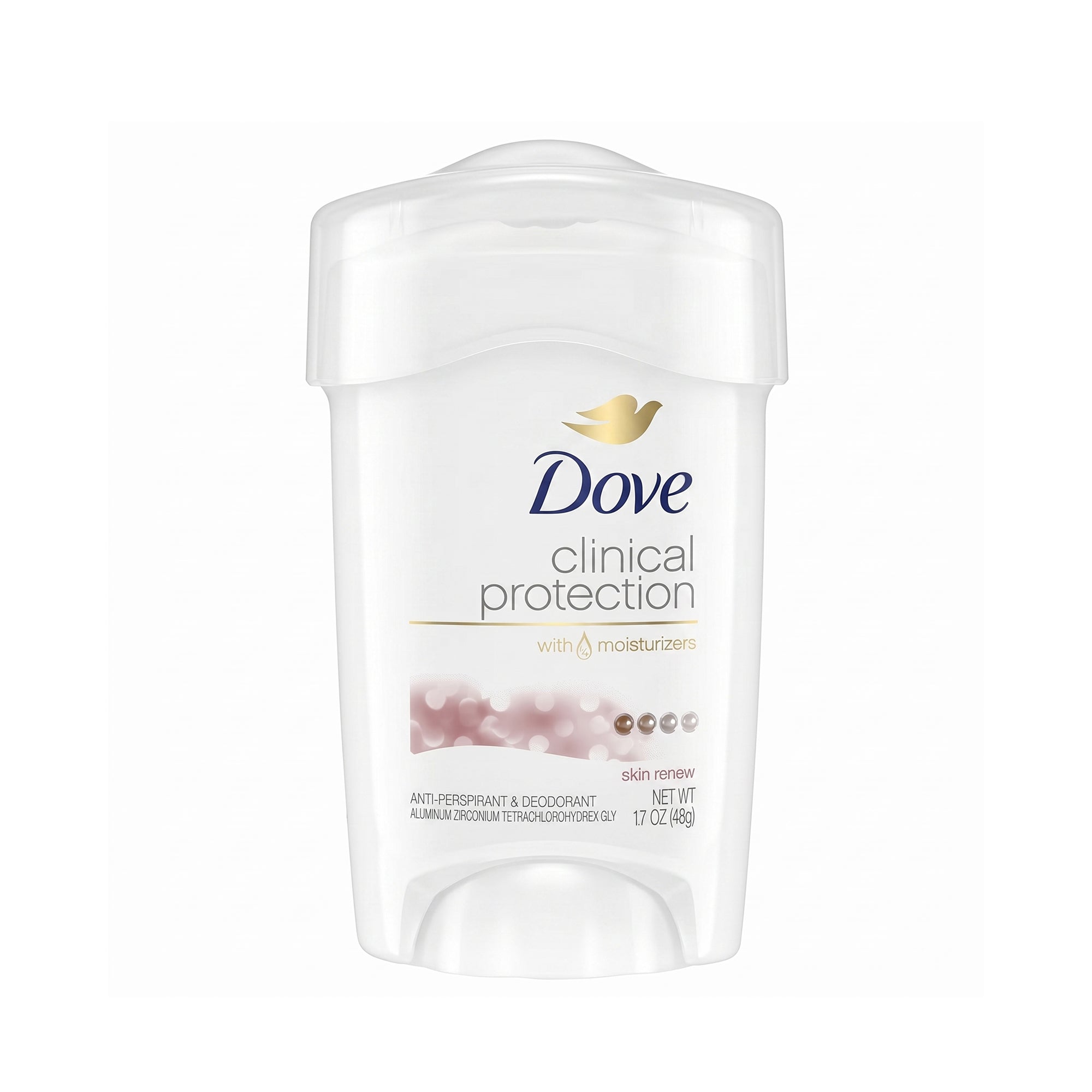 Dove Clinical Protection Antiperspirant Deodorant Stick – Skin Renew (48g)