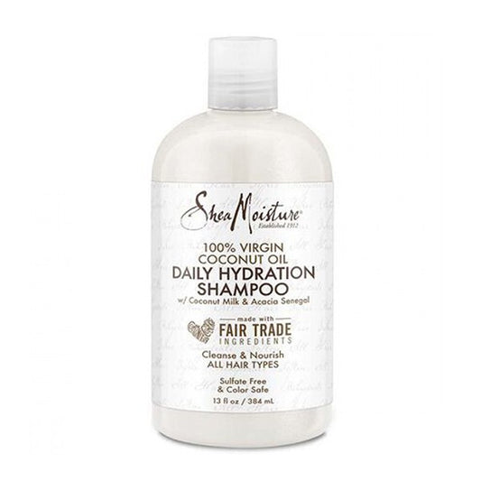 Shea Moisture Shea Moisture Hair Shampoo 384ml Daily Moisturizing With Extra Virgin Coconut Oil v2