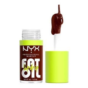 NYX Fat Oil Lip Drip - جلوس شفاه - 08 Status Update - لمعة عالية