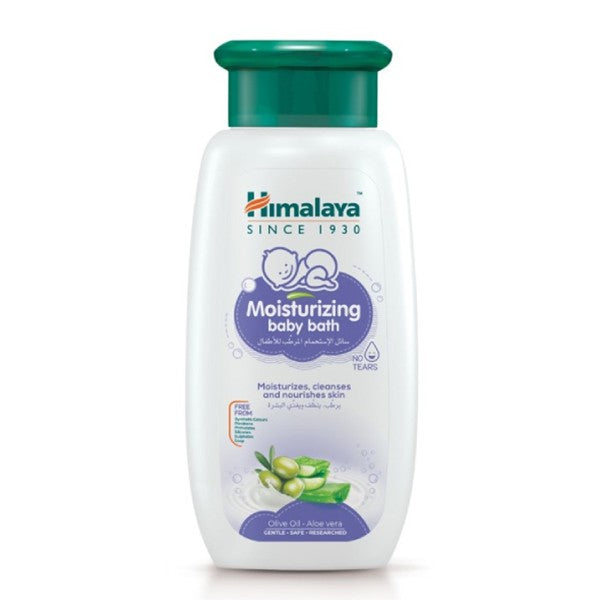 Himalaya Baby Bath 400ml Aloe Vera And Olive Oil Moisturizer