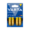 بطارية Varta 4 قطع AA طويلة العمر