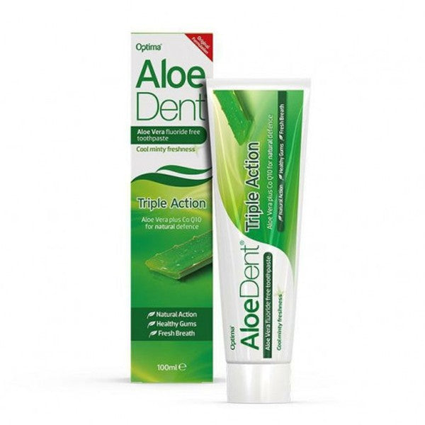 Aloedent Aloedent Toothpaste 100ml Triple Action Aloe Vera