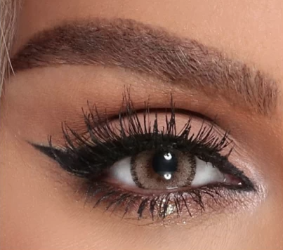 Amara Colored Lens Hazel Wood Monthly