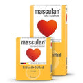 Masculan condoms 3pc ribbed + dotted type 3
