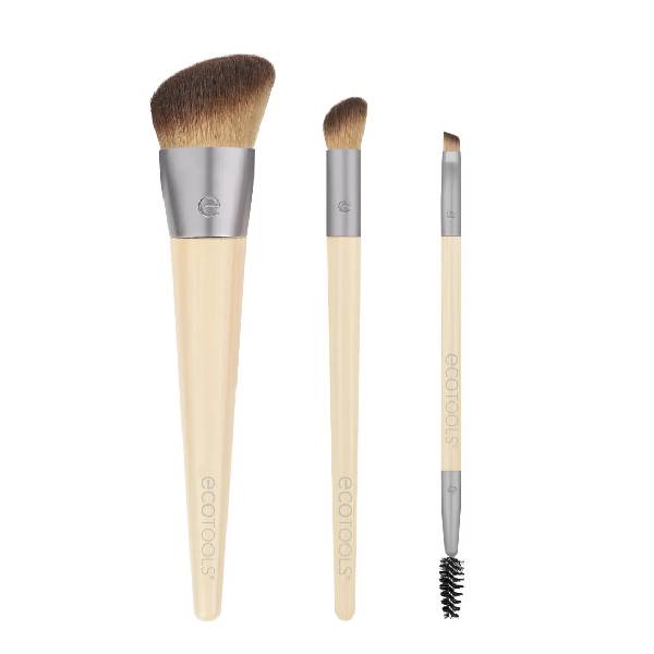 أدوات مكياج صديقة للبيئة 3 قطع 20003300 لتغطية العيوب وتحسين المظهر ونحت الوجه