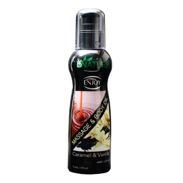 Enjoy Massage Oil 175ml With Caramel And Vanilla v2