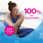 Carefree Cotton Feel Unscented Pads