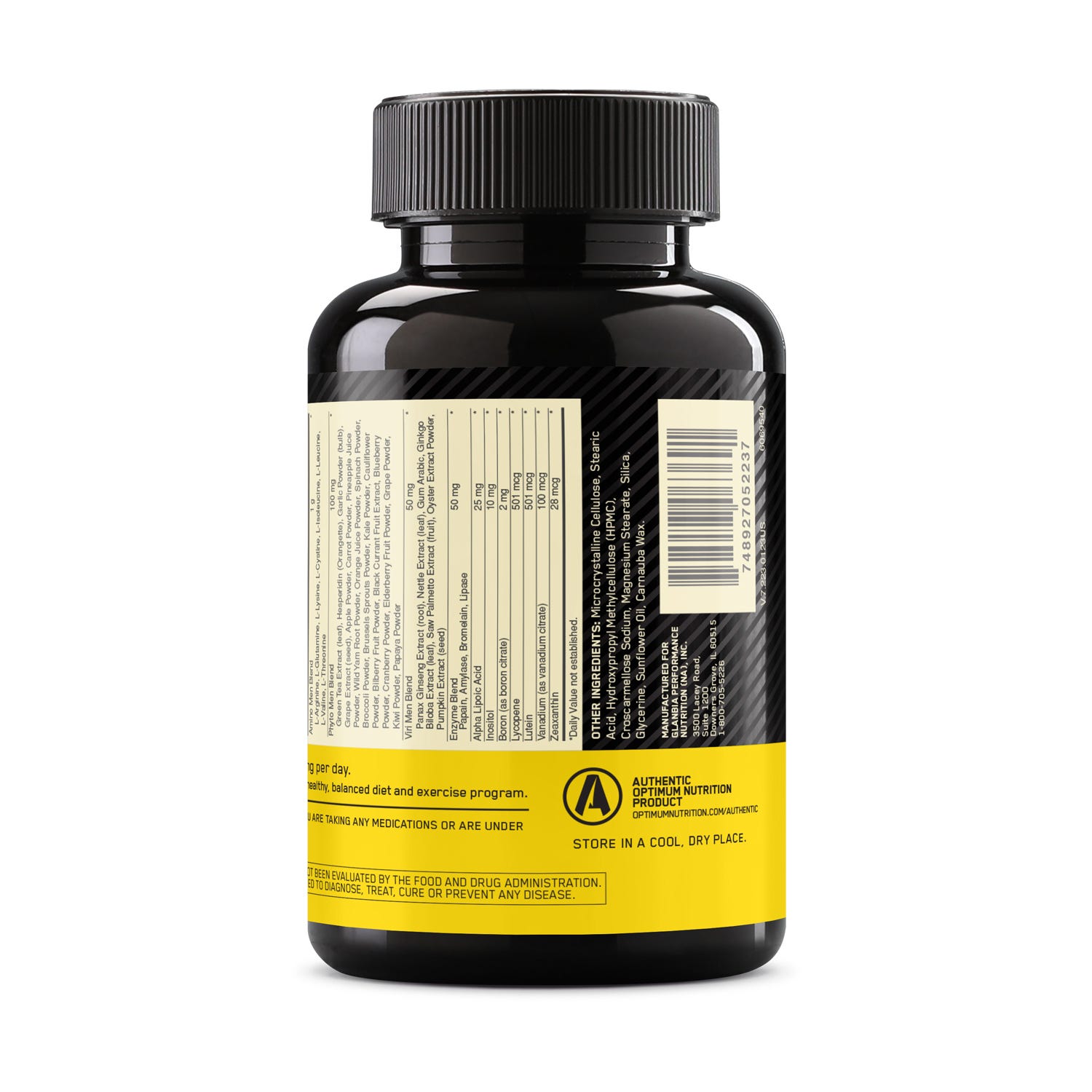 أوبتيموم نيوتريشن أوبتي-مين® فيتامينات متعددة للرجال النشطين