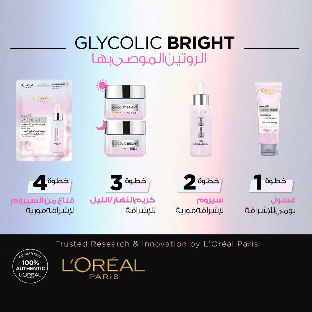 Loreal Glycolic Bright Face Wash