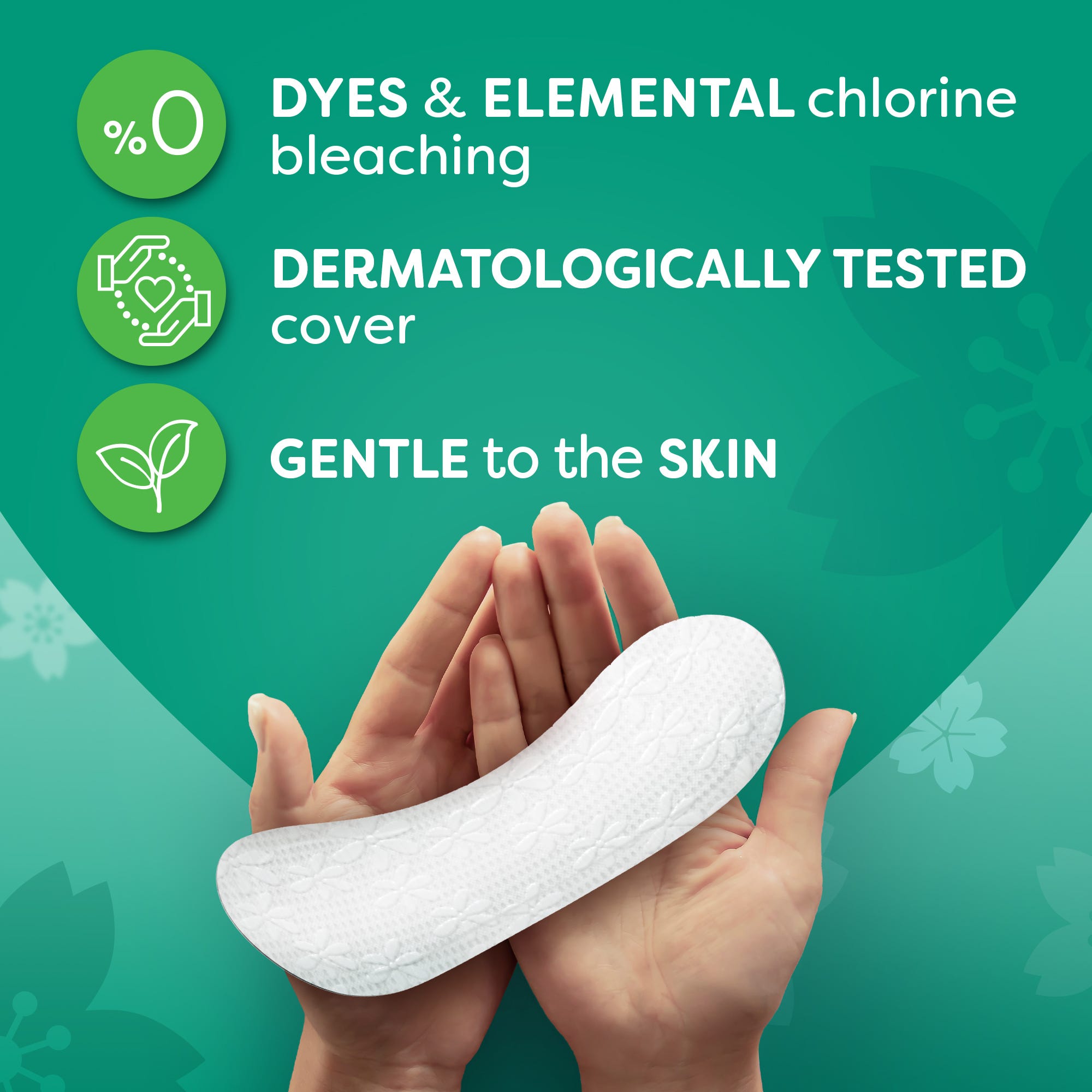 Carefree Pads Flex Comfort Fragrance Free Regular Size