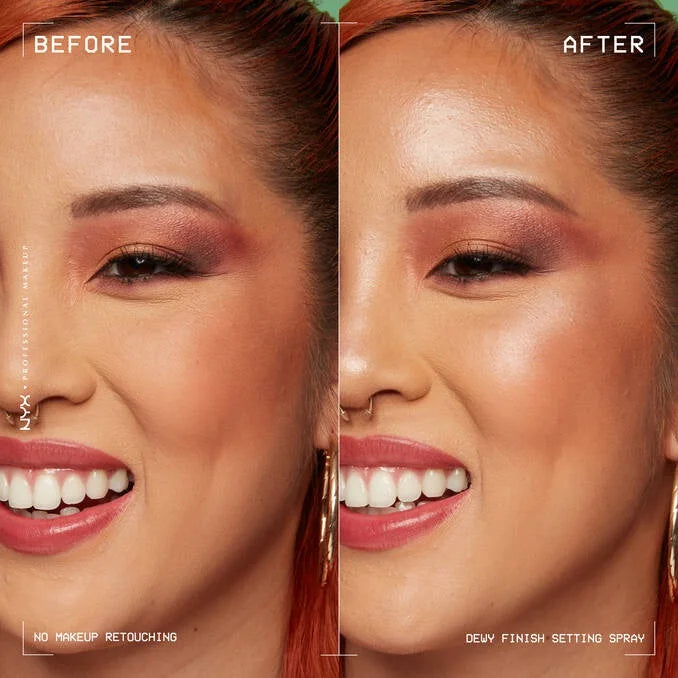 NYX Professional Makeup Setting Spray – Dewy Finish Luminous Glow