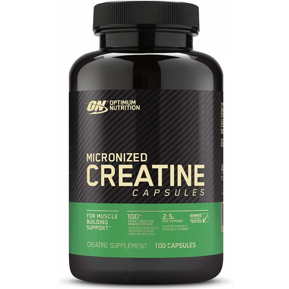 On creatine capsules 100 cap