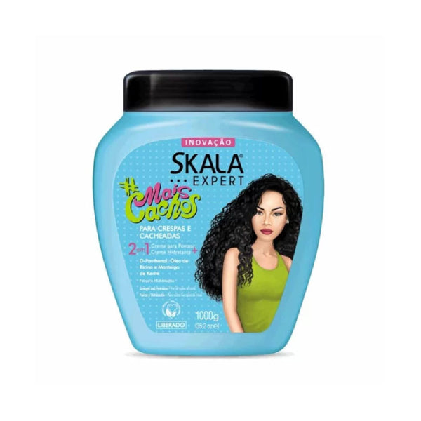 Skala Skala Hair Cream 1000g Mais Cachos Dipanthenol Extract For curly hair