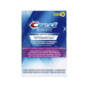 Crest 3d white whitening strips 24 strips