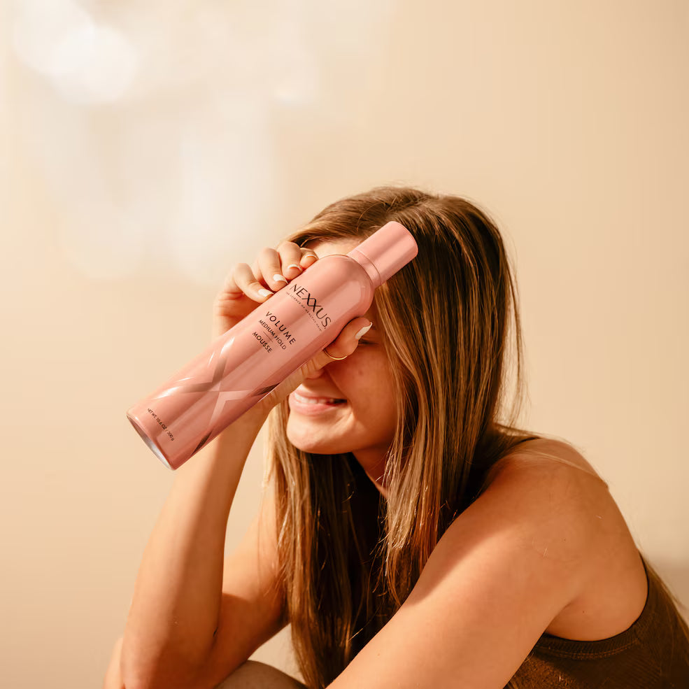 رغوة نيكسوس موس بلس لتكثيف الشعر | رفع خفيف للشعر الخفيف