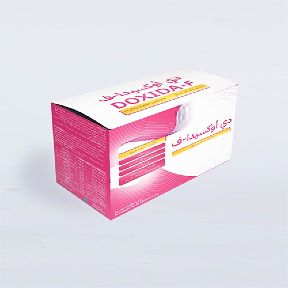 Doxida F 30 sachet
دوكسيدا سيدات 03 كيس