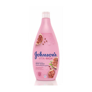 Johnson's vita rich shower gel with pomegranate blossom 750ml