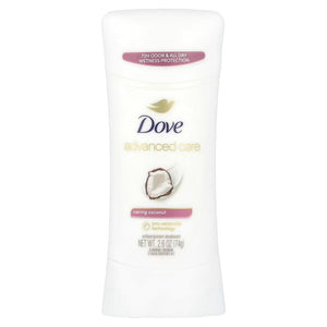 Dove Deodorant Stick – Advanced Care Caring Coconut, Aluminum-Free, 74g