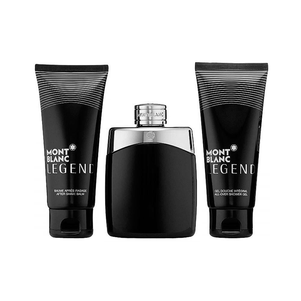 Mont Blanc Legend Gift Set 3Pcs For Man EDP 100ml + Shower Gel 100ml + After Shave 100ml