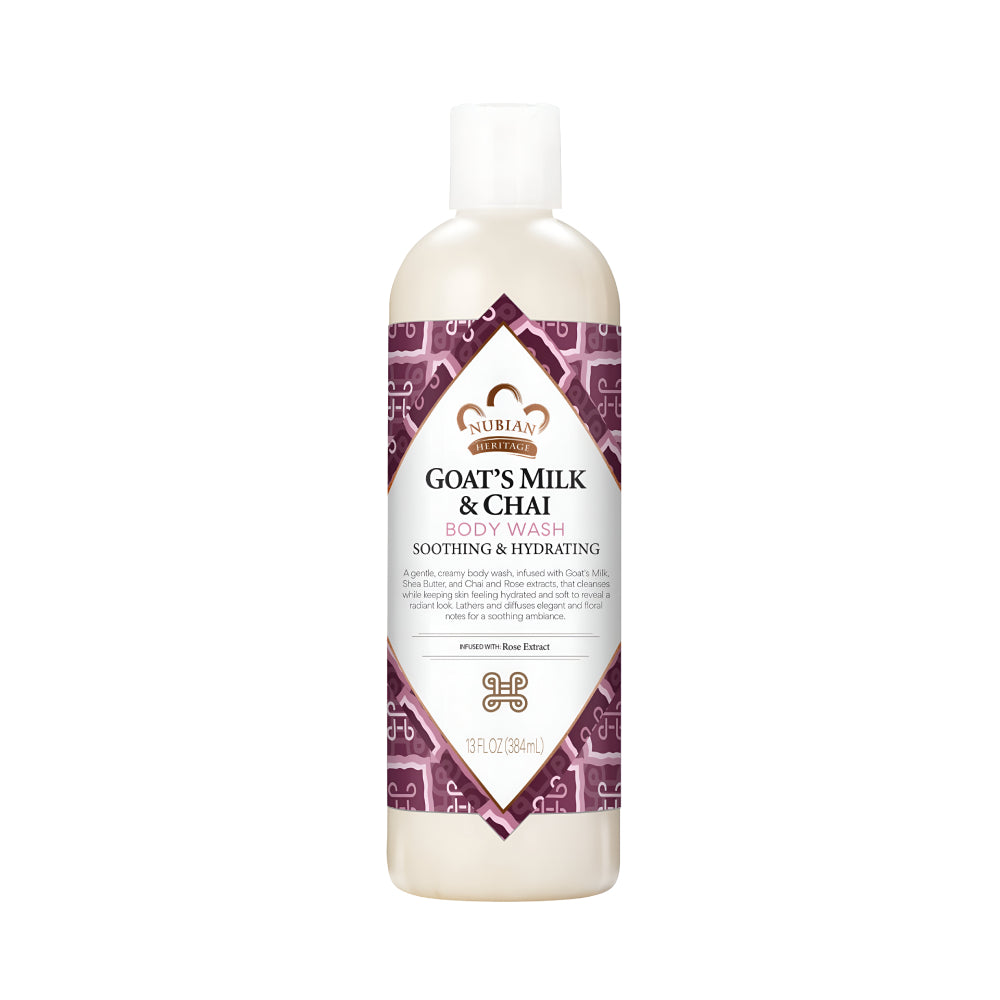 Nubian-Heritage-Body-Wash-384ml-With-Goat-Milk-And-Tea-