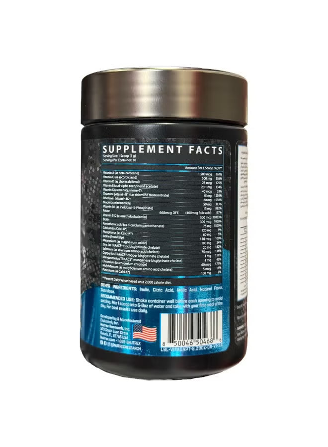 Nutrex Vitadapt Sports Multivitamin - مسحوق بنكهة البرتقال 150 جرام