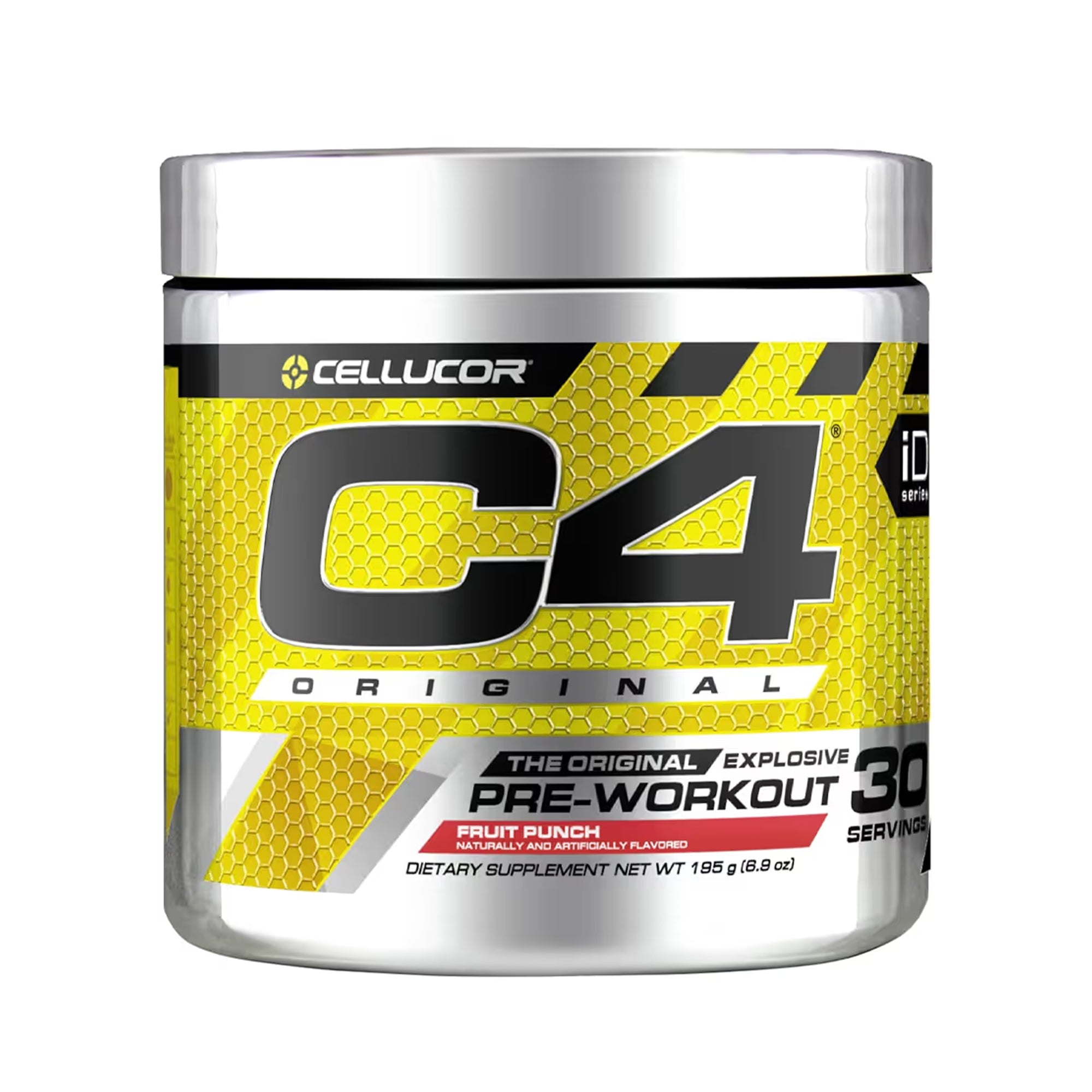 Cellucor C4 Original Pre-Workout Powder - Fruit Punch - 30 Servings 195g (6.9oz)