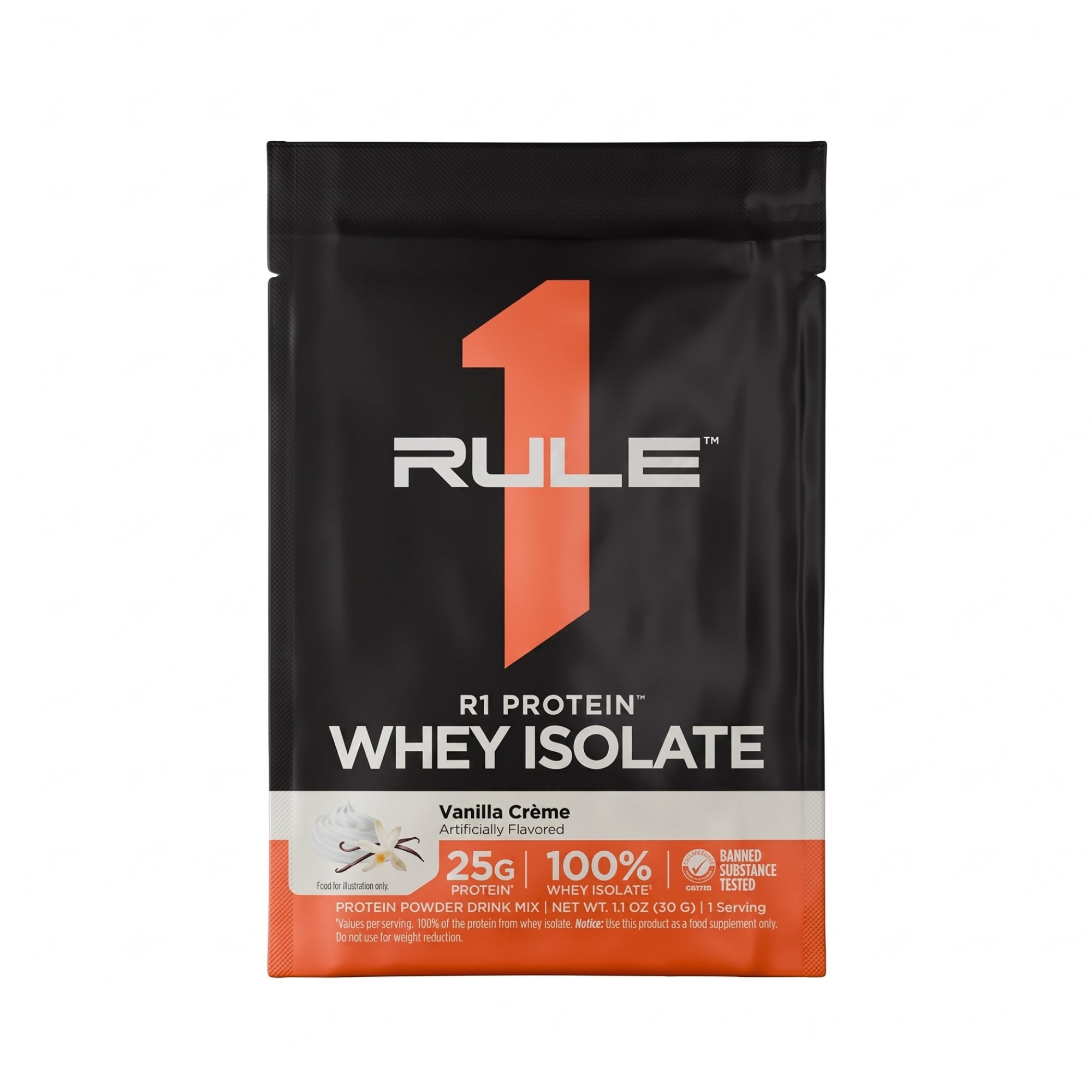 R1 Protein Whey Isolate Vanilla Crème (1 Serving)