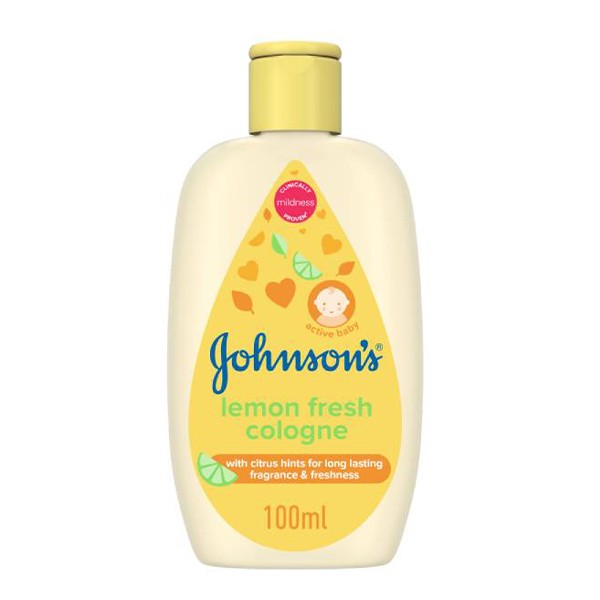 Johnson's baby cologne 100ml lemon refreshment