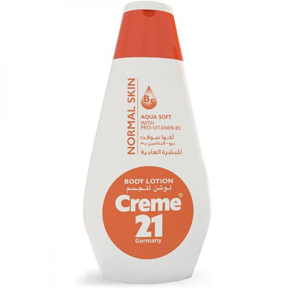 Creme 21 Body Lotion 400ml Aqua Soft White Normal Skin