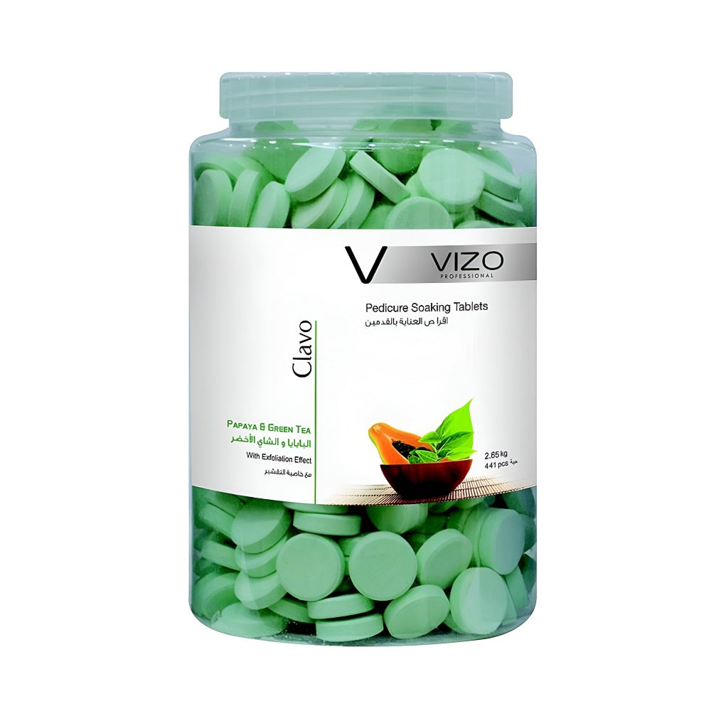 Vizo Foot Care Tablets 2800g Clavo With Papaya And Green Tea