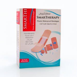 SMART THERAPY Bandages 50patches Mixed Leak-Proof Plastic