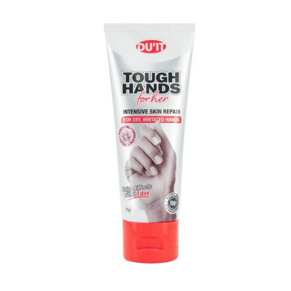 Duit Hand Cream 75g Tough Hands for Her Rose Tea Antiaging
