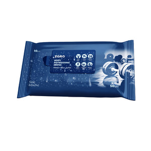 مناديل مبللة زورو 10 مناديل منعشة