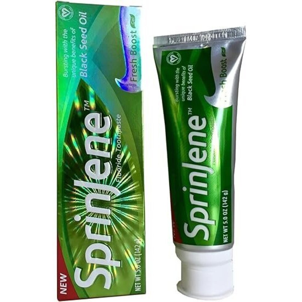 SprinJene Toothpaste 142g Fresh With Black Seed Oil And Zinc
