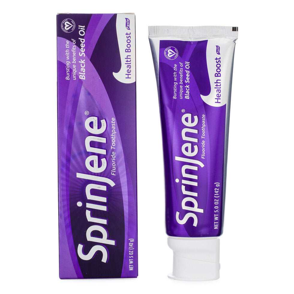 SprinJene Toothpaste 142g With Black Seed Oil Health Boost
