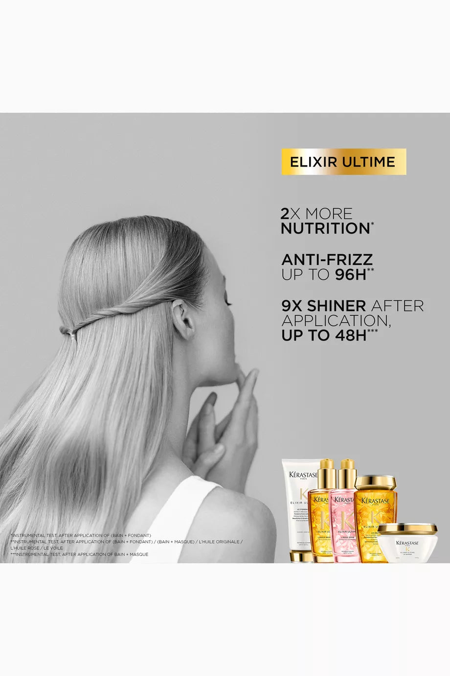 Kérastase Hair Shampoo 250ml Elixir Ultime Nourishing Hair