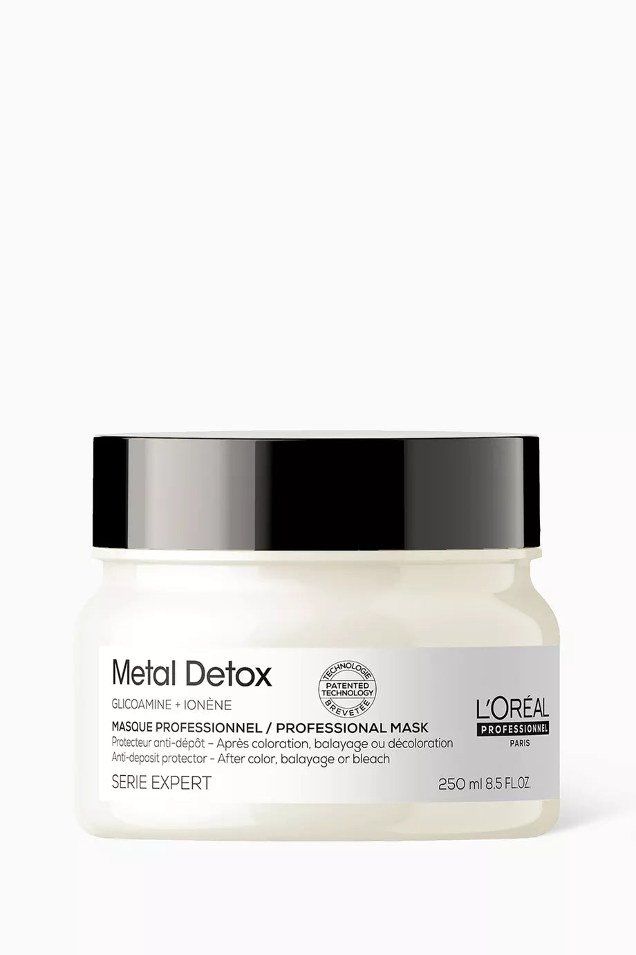 قناع L'Oréal Professionnel Metal Detox Glicoamine + Ionene الاحترافي 250 مل