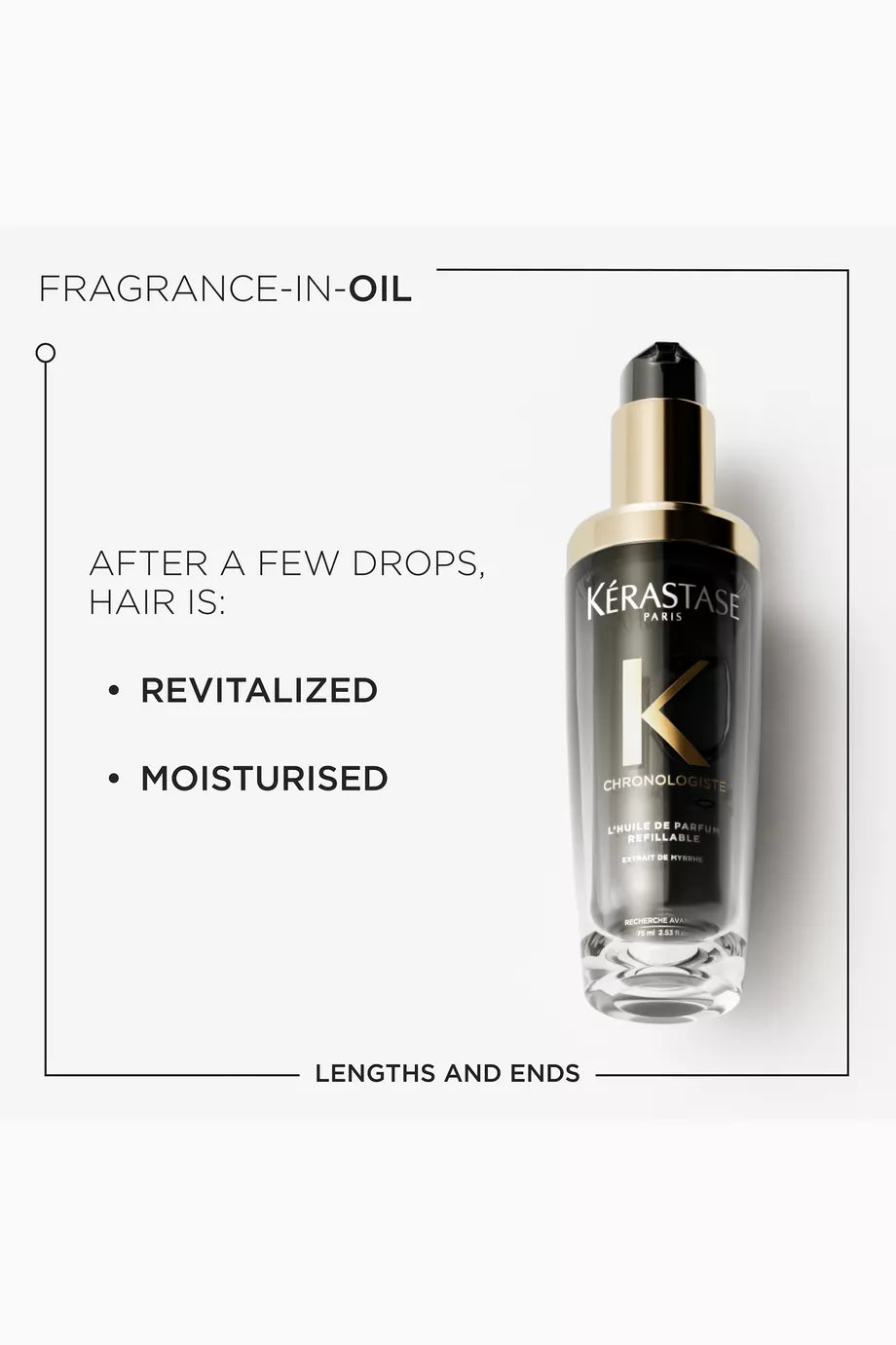 Kérastase Chronologiste L'Huile Refillable Fragrance Hair Oil 75ml