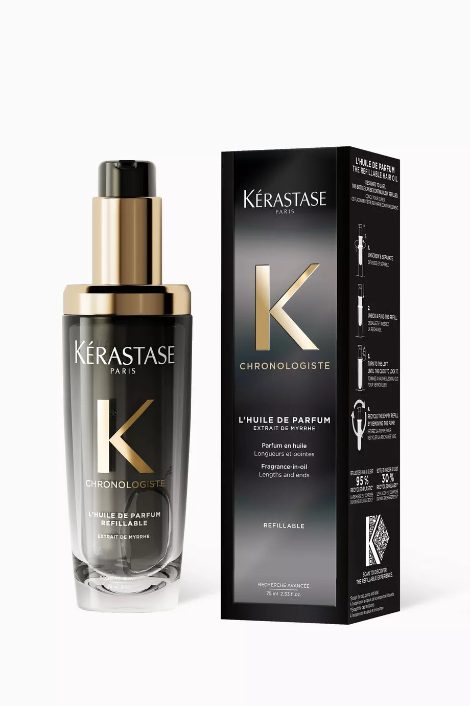 Kérastase Chronologiste L'Huile Refillable Fragrance Hair Oil 75ml