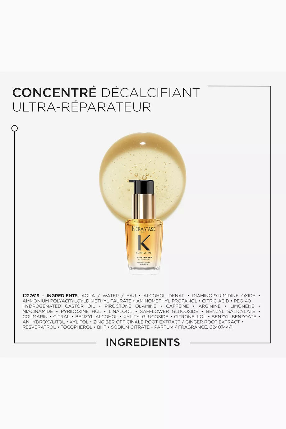 Kérastase Elixir Ultime L'Huile Original Hair Oil 30ml