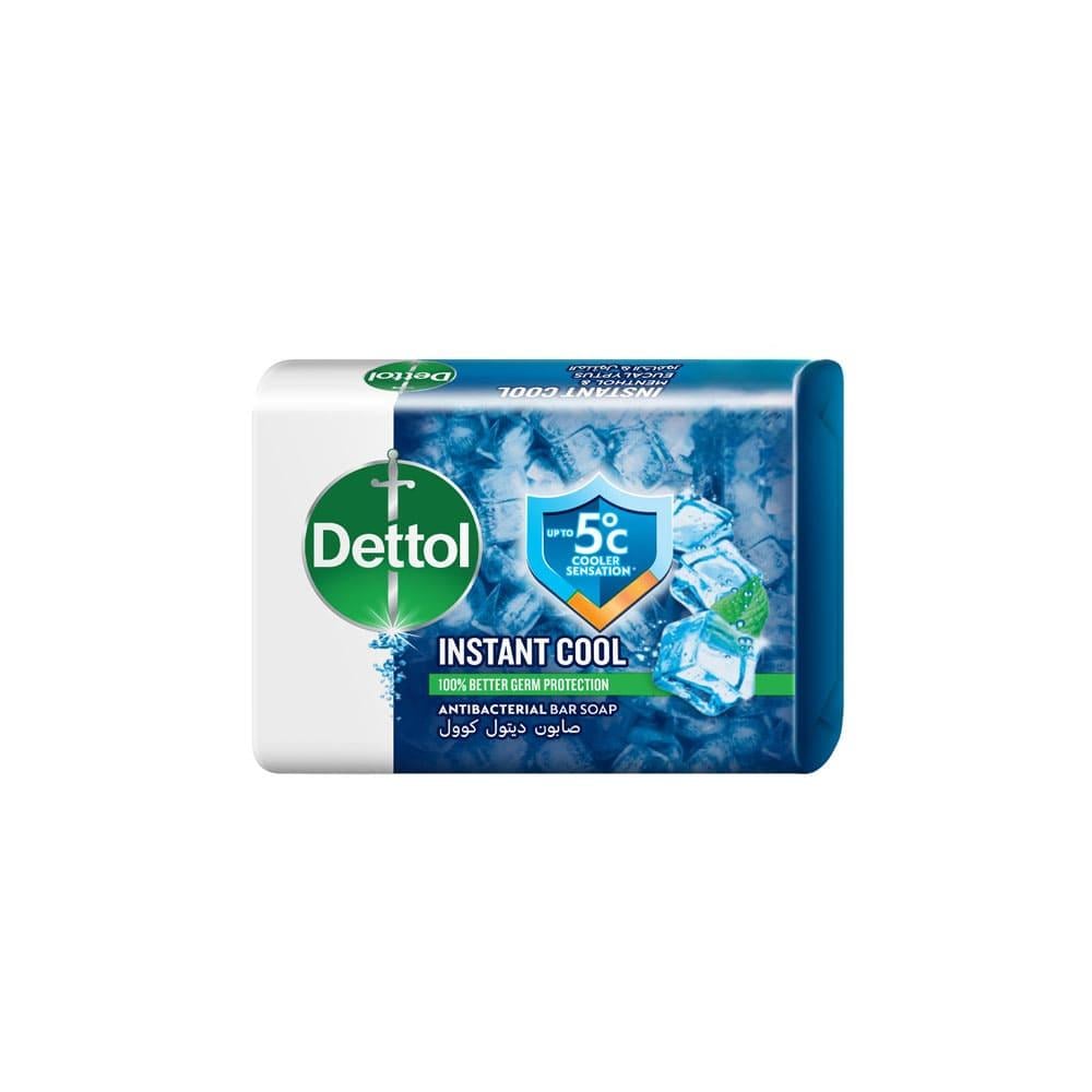 صابون ديتول المضاد للبكتيريا ذو التأثير المنعش الفوري 120 غرام