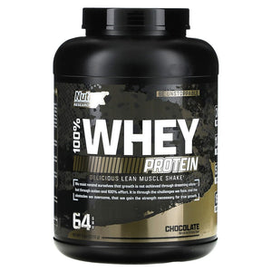 Nutrex 100% whey protein chocolate – 5lb (64 srv) 2,272g