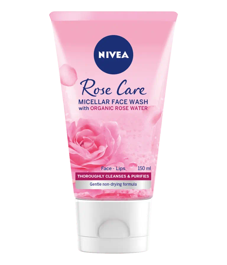 Nivea Face Wash Rose Care 150ml Micellar Rose Water
