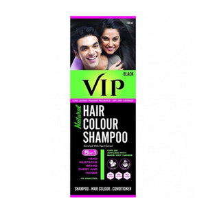 VIP Hair Color Shampoo Pearl 180 ml Black