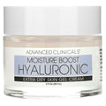 Advanced Clinicals Hyaluronic Acid Gel Cream – Hydrating Moisturizer