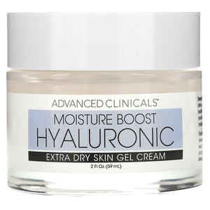 Advanced Clinicals Hyaluronic Acid Gel Cream – Hydrating Moisturizer