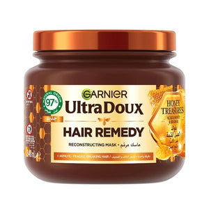 Garnier Hair Mask 340ml Ultra Doux Hair Remedy Repairing With Honey